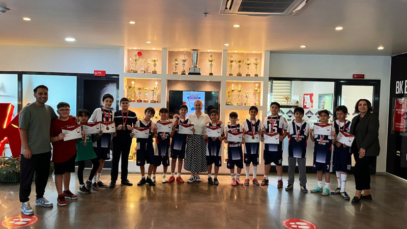 Bahçeşehir küçükler Futsal takımından büyük başarı