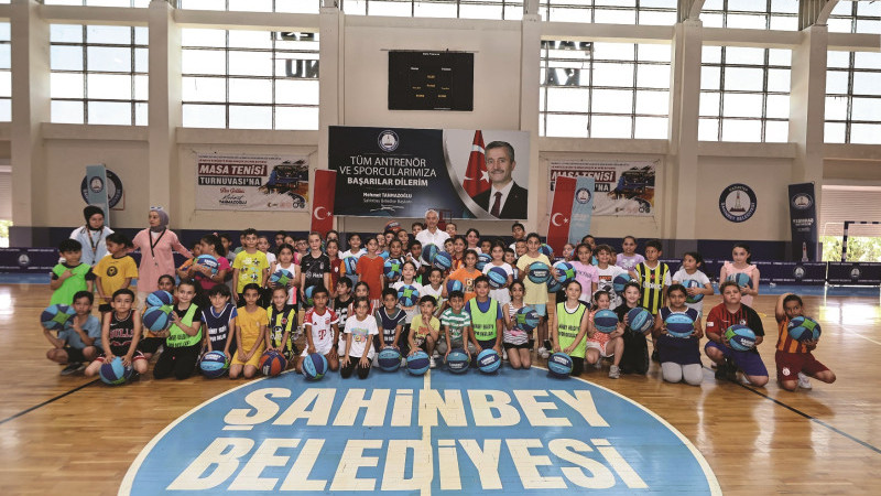 ŞAHİNBEY BELEDİYESİ YAZ SPOR OKULLARI BAŞLADI