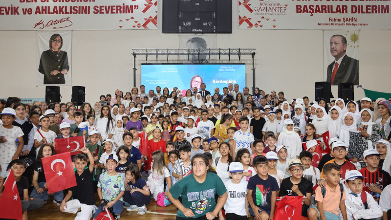 BÜYÜKŞEHİR’DEN YAZ TATİLİNDE 12 BİN ÖĞRENCİYE DEĞERLER EĞİTİMİ