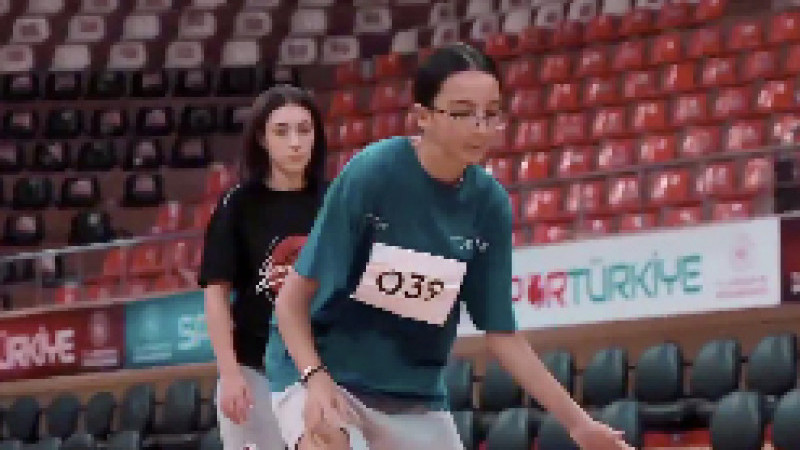 Kadın basketbol altyapı seçmeleri tamamlandı