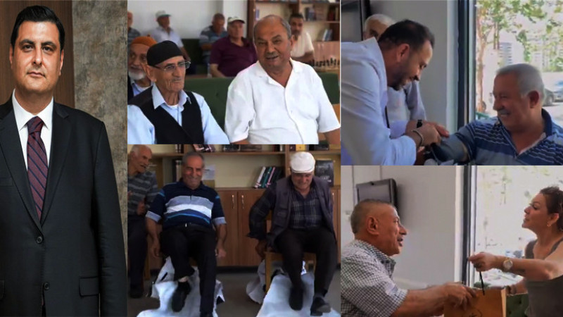 Şehitkamil’de emeklilerin yüzü gülüyor