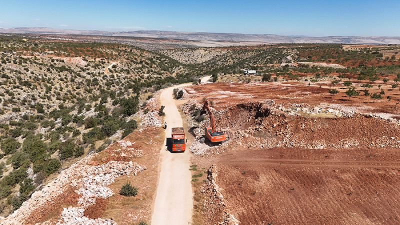 ŞEHİTKAMİL’DEN KABASAKIZ’A YENİ ARAZİ YOLLARI