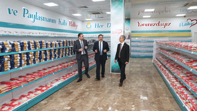 BAŞKAN CANPOLAT VE MİLLETVEKİLİ DUSAK’TAN HALİLİYE’DEKİ MERKEZLERE ZİYARET