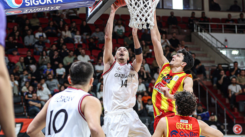 Gaziantep Basketbol’dan Göztepe’ye farklı tarife: 97-61