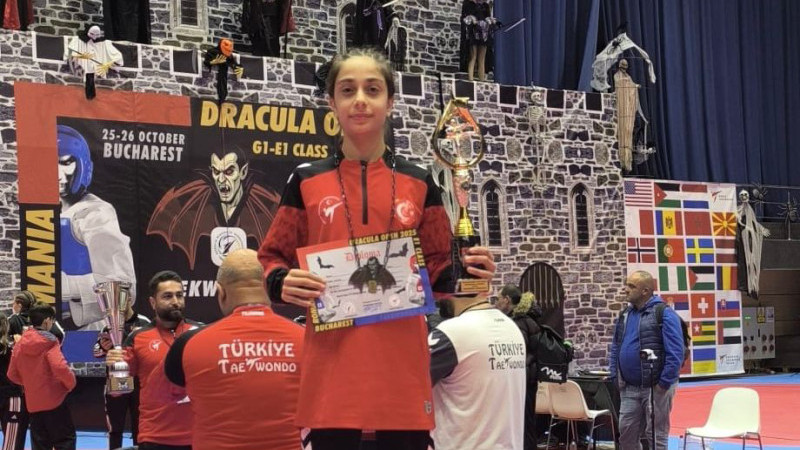 Şahinbeyli sporcu Ceren Ağdoğan Avrupa Şampiyonu oldu