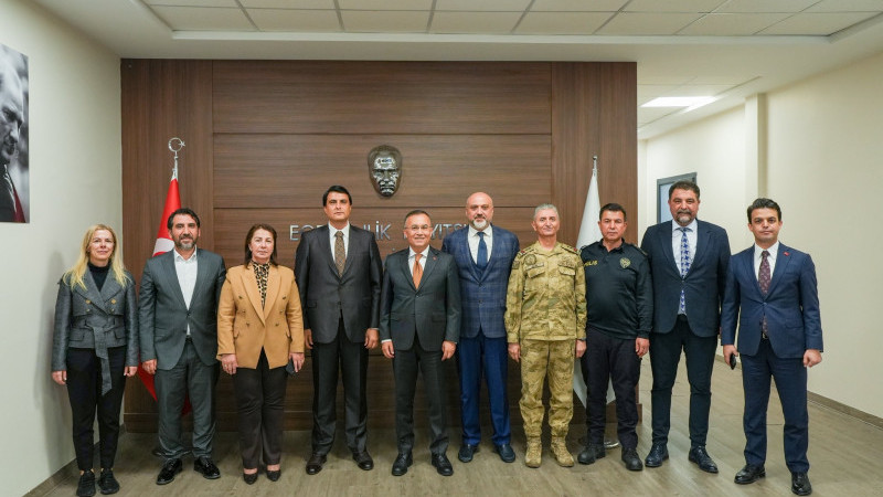 Vali Çeber’den Başkan Yılmaz’a ziyaret