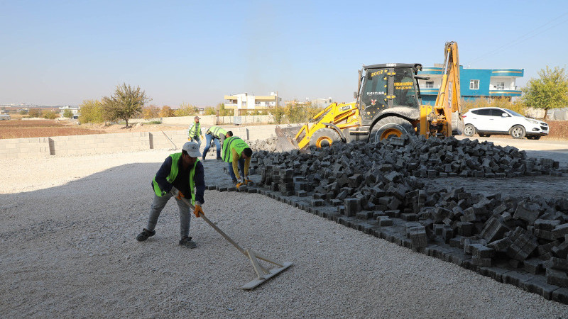 HALİLİYE BELEDİYESİ, ŞENOCAK MAHALLESİ’Nİ MODERNİZE EDİYOR