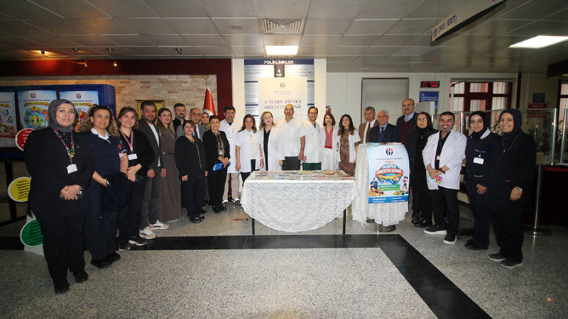 GAÜN Hastanesi’nde obeziteye karşı farkındalık etkinliği