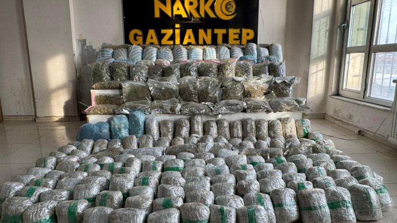 Gaziantep’te Şubat ayında narkotik operasyonları: 165 tutuklama