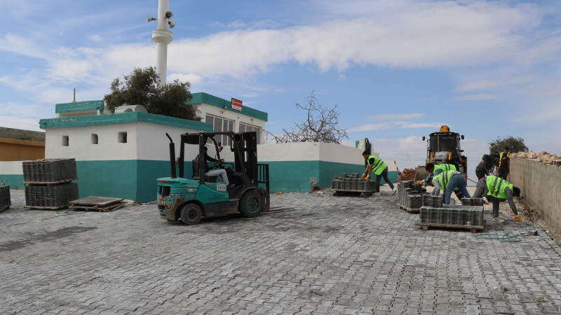 HALİLİYE BELEDİYESİ’NDEN MERKEZ VE KIRSALDA YOĞUN MESAİ