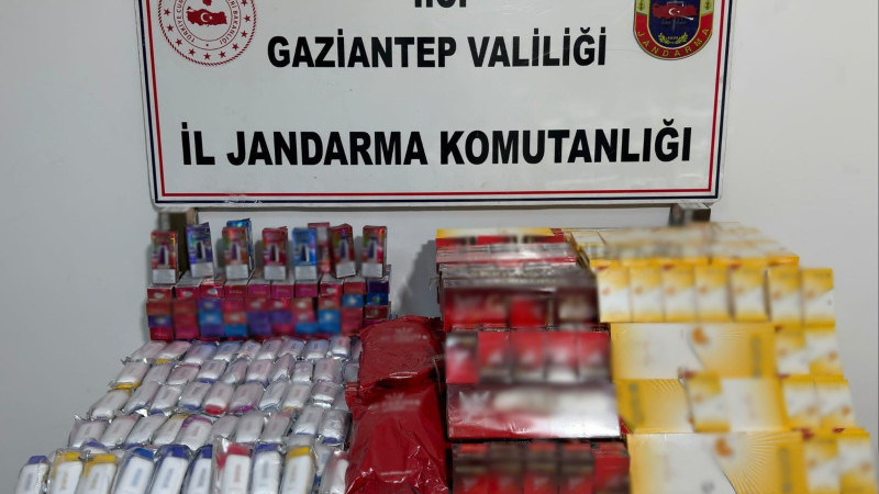 Jandarmadan kaçak malzeme operasyonu