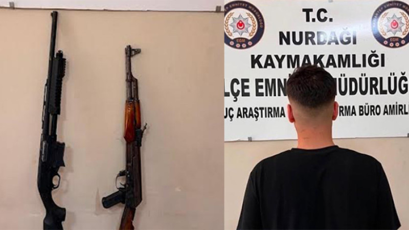 Ruhsatsız silah operasyonu