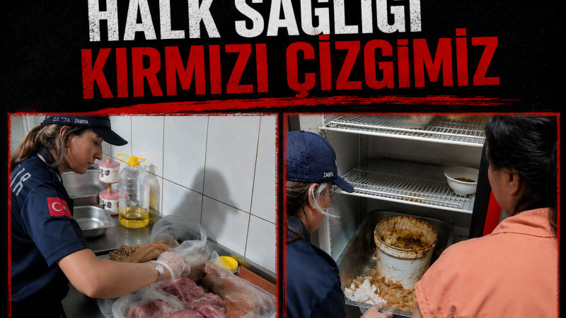 BAŞKAN YILMAZ: “HALK SAĞLIĞI KIRMIZI ÇİZGİMİZ”