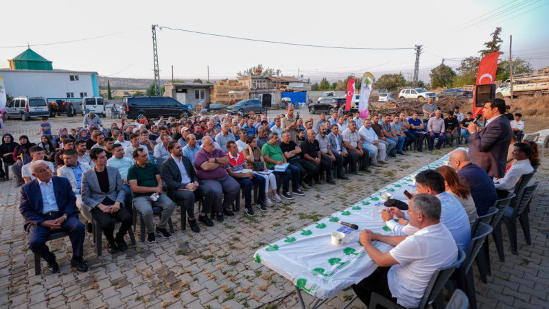 Başkan Yılmaz talepleri dinledi, projelerini anlattı