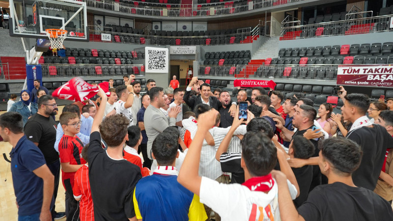 GAZİANTEP BASKETBOL, EVİNDE İLK MAÇINDA GALİBİYETLE AYRILDI