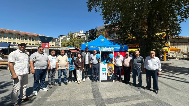 İYİ Parti Şahinbey sahada