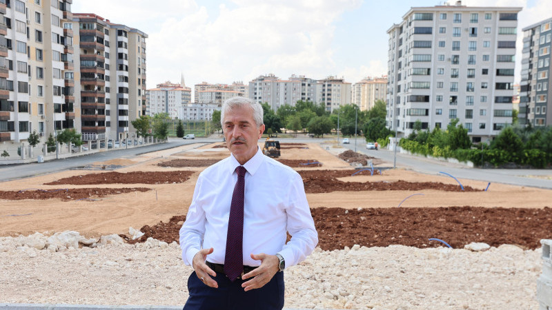 ŞAHİNBEY BELEDİYESİ’NDEN AKKENT’E 22 BİN 643 METREKARELİK YENİ YEŞİL ALAN