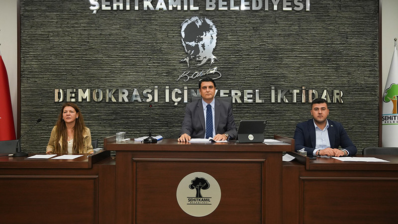 ŞEHİTKAMİL BELEDİYESİ EKİM AYI MECLİS TOPLANTISI YAPILDI