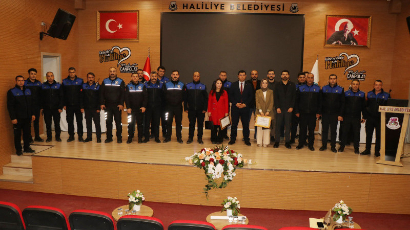 HALİLİYE BELEDİYESİ PERSONELİNE ÇEVRE SAĞLIĞI EĞİTİMİ