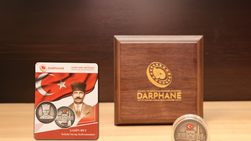 ŞAHİNBEY'İN KAHRAMANLIK DESTANI HATIRA PARAYLA ÖLÜMSÜZLEŞTİRİLDİ