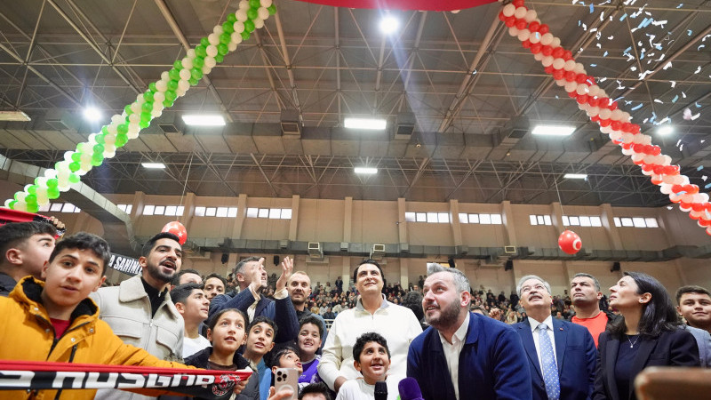 ŞEHİTKAMİL’DE SPOR DOLU BULUŞMA