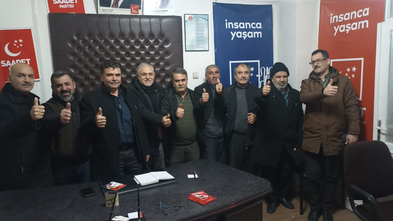 Saadet Partisi’ne üye katılımı sürüyor