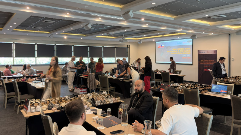 GAZİANTEP AYAKKABI-TERLİK SEKTÖRÜ SANTIAGO’DA İZ BIRAKTI