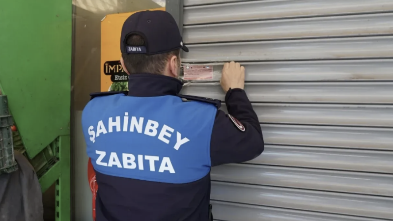 Şahinbey’de zabıta denetimleri sürüyor