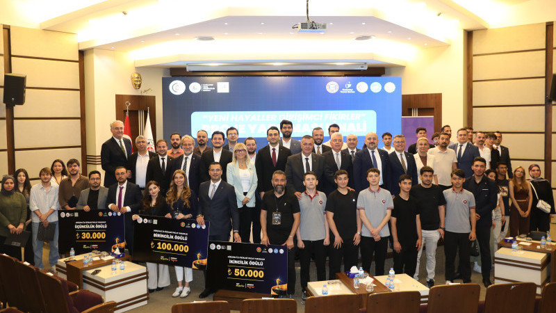 YENİ HAYALLER GİRİŞİMCİ FİKİRLER PROJE YARIŞMASINDA ÖDÜLLER SAHİPLERİNİ BULDU